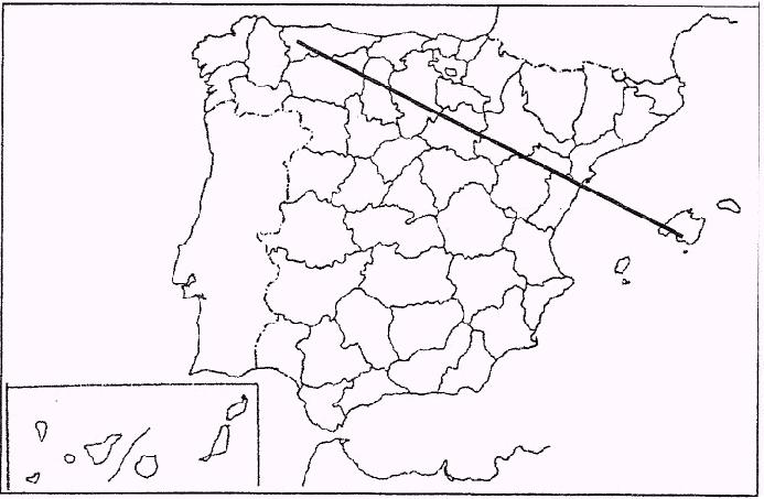 Mapa provincial de Espaa